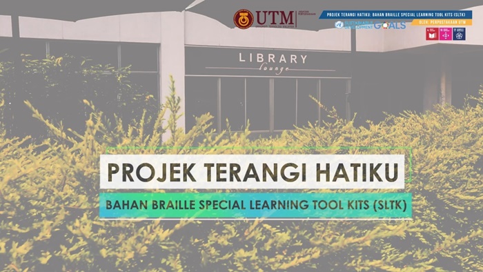 Projek Terangi Hatiku: Bahan Braille Special Learning Tool Kits