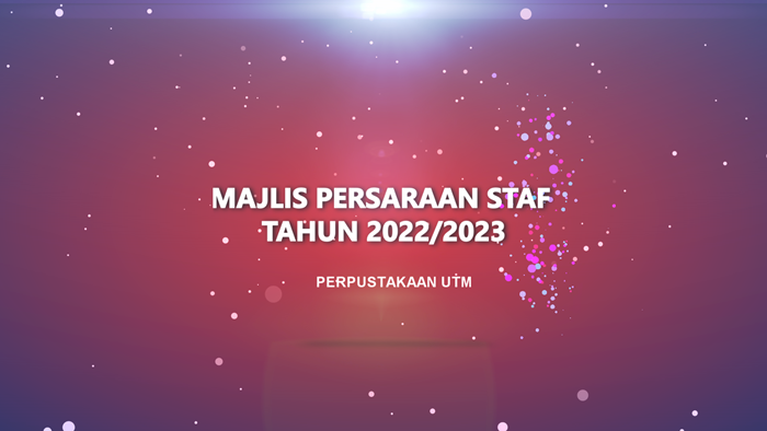 VIDEO PERSARAAN STAF TAHUN 2022-2023