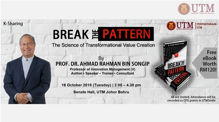 BREAK THE PATTERN : The Science of Transformational Value Creation