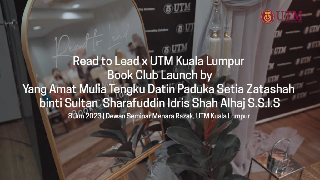 Highlight video Read to Lead X UTMKL Book Club Launch