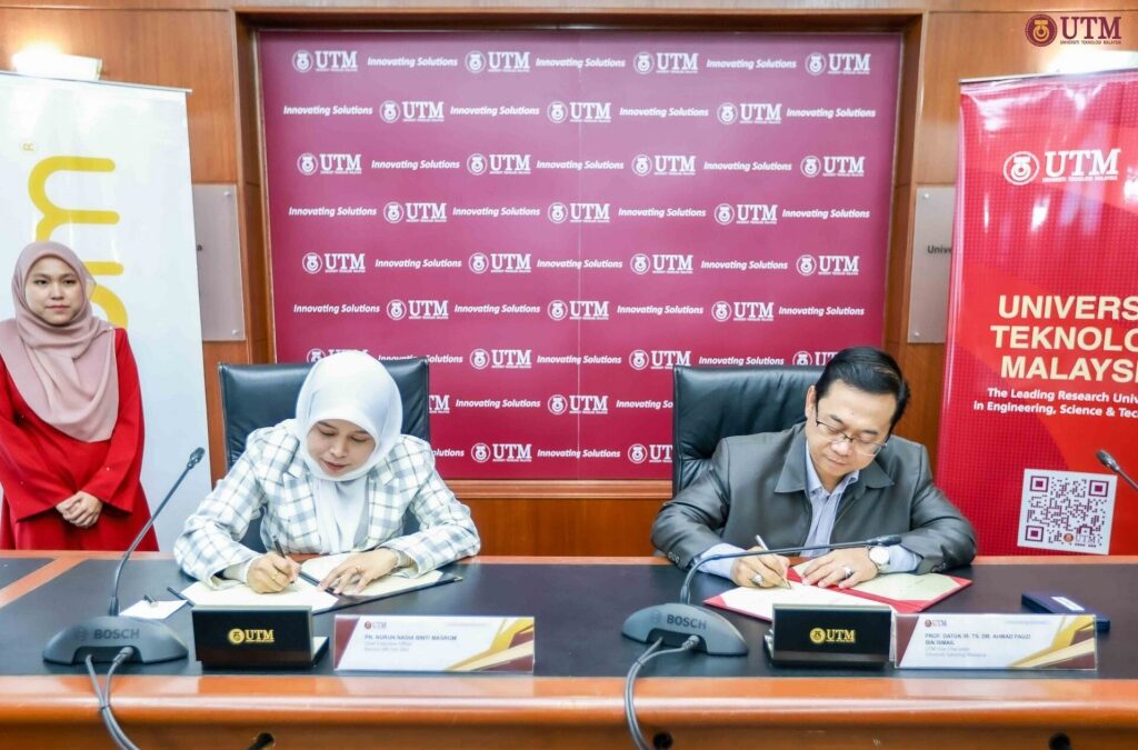 Majlis Menandatangani Memorandum Persefahaman (MoU) Universiti Teknologi Malaysia (UTM) – Numom (M) Sdn Bhd Pada 13 Jun 2023