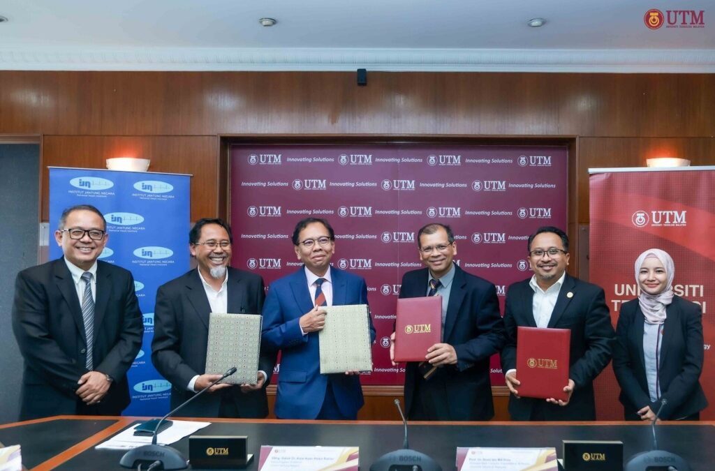 Majlis Menandatangani Memorandum Perjanjian (MoA) Dan Memorandum Persefahaman (MoU) Universiti Teknologi Malaysia (UTM) – Institut Jantung Negara (IJN) Pada 21 Jun 2023
