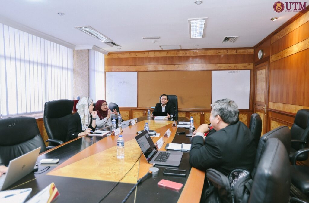 Lawatan Penanda Aras Institut Aminuddin Baki Ke Pejabat Strategi Dan Hal Ehwal Korporat, Jabatan Canseleri UTM Johor Bahru Pada 6 Mac 2023
