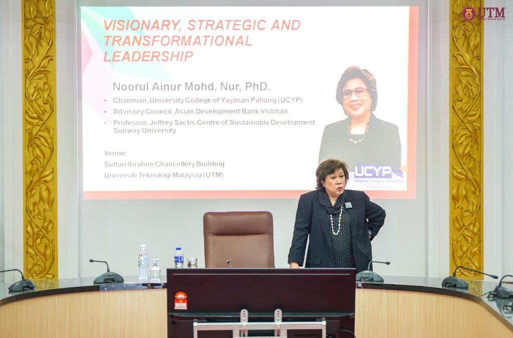 Strategic Leadership Talk Series. Visionary, Strategic And Transformational Leadership Pada 7 Mac 2023