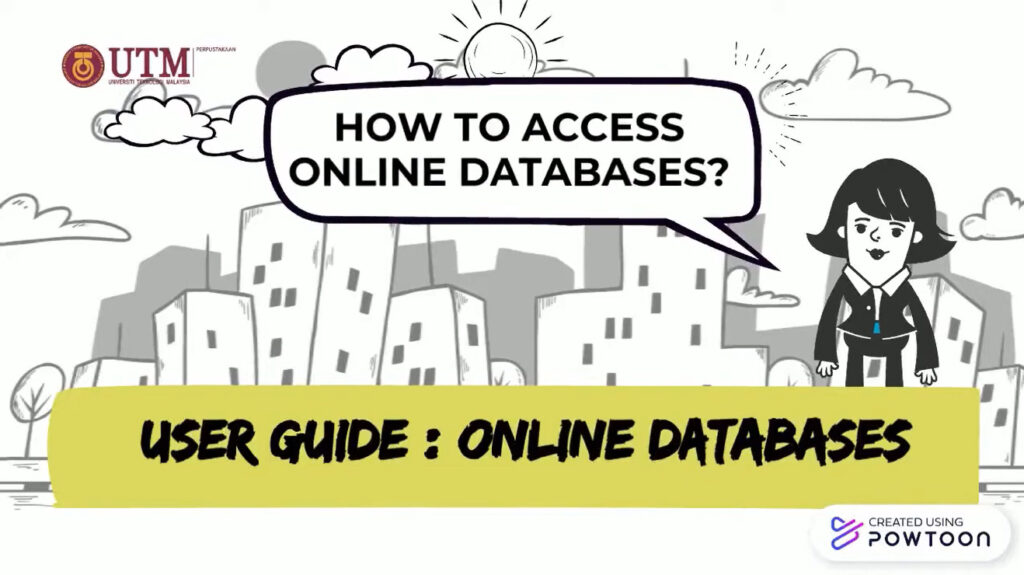 How to Access to Online Databases (UTM Library)