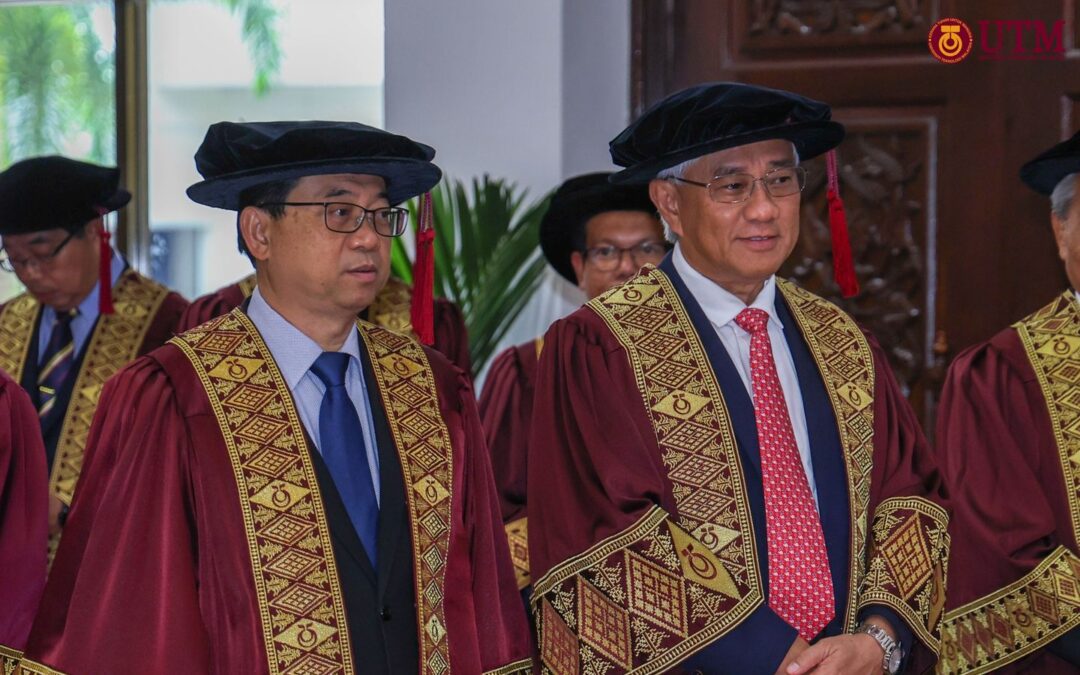 Rakaman Lensa Sidang Kelima Istiadat Majlis Konvokesyen ke-67 Universiti Teknologi Malaysia (UTM)