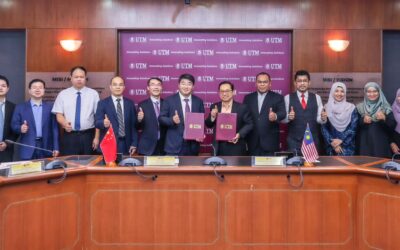 Letter Of Intent Signing Ceremony Between Universiti Teknologi Malaysia (UTM) and Jiangxi University Of Finance And Economics, China
