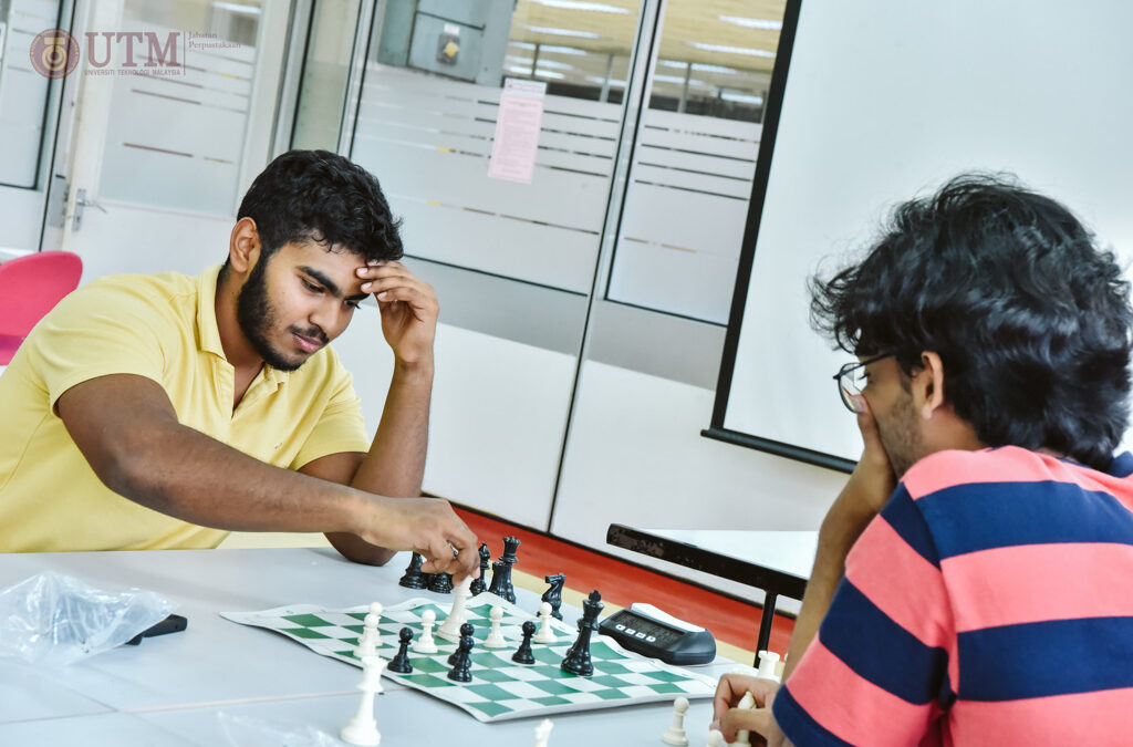 The UTM chess team held athlete selections at the Library for the MASUM 2024 championship on 20 february 2024