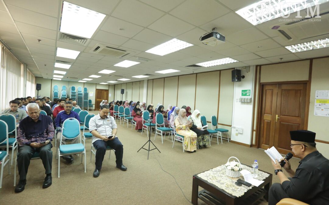 Majlis Bacaan Yasin Dan Tahlil Serta Tazkirah Bersempena Program Ihya Ramadhan 1445 @ 2024M Jabatan Perpustakaan UTM