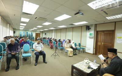 Majlis Bacaan Yasin Dan Tahlil Serta Tazkirah Bersempena Program Ihya Ramadhan 1445 @ 2024M Jabatan Perpustakaan UTM