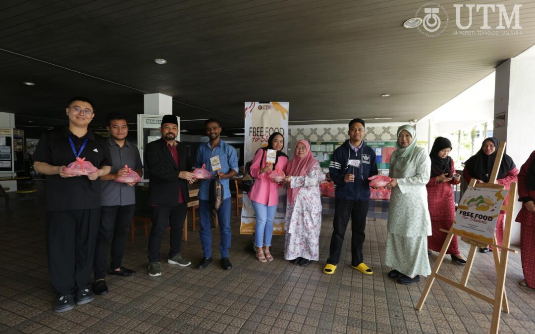 Program Free Food For Student, UTM Library Kolaborasi Bersama Pusat Islam UTM